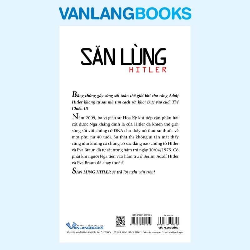Săn Lùng Hitler - Vanlangbooks
