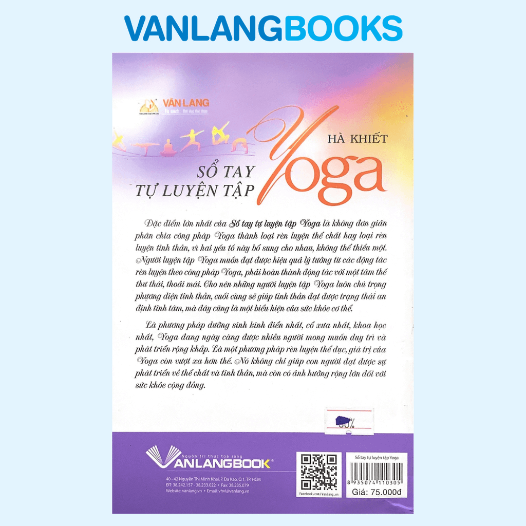 Sổ Tay Tự Luyện Tập Yoga (Tái Bản 2016) - Vanlangbooks