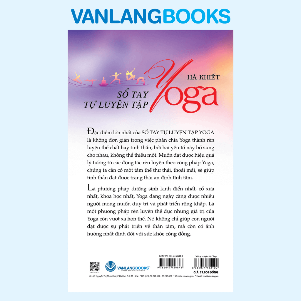 Sổ Tay Tự Luyện Tập Yoga (Tái Bản 2020) - Vanlangbooks