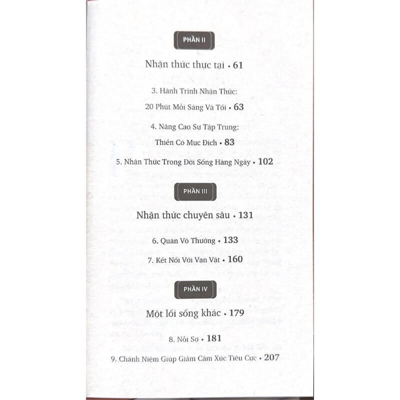 Sống Chánh Niệm - Tâm Bình Yên - Vanlangbooks
