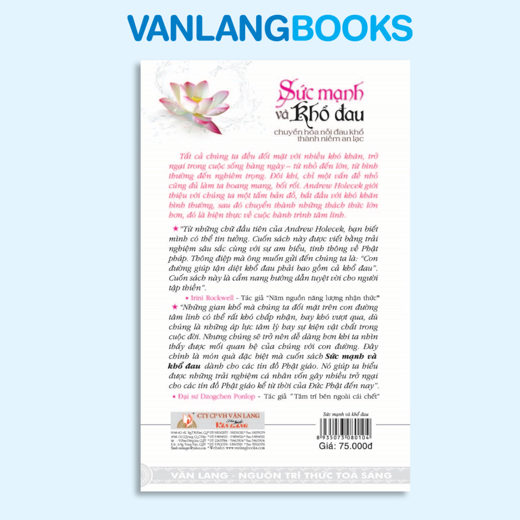 Sức Mạnh Và Khổ Đau - Vanlangbooks