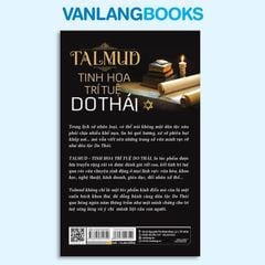 Talmud - Tinh Hoa Trí Tuệ Do Thái (Tái Bản 2022) - Vanlangbooks