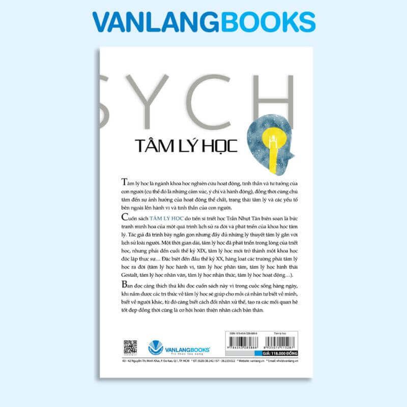 Tâm Lý Học (Tái Bản 2019) - Vanlangbooks