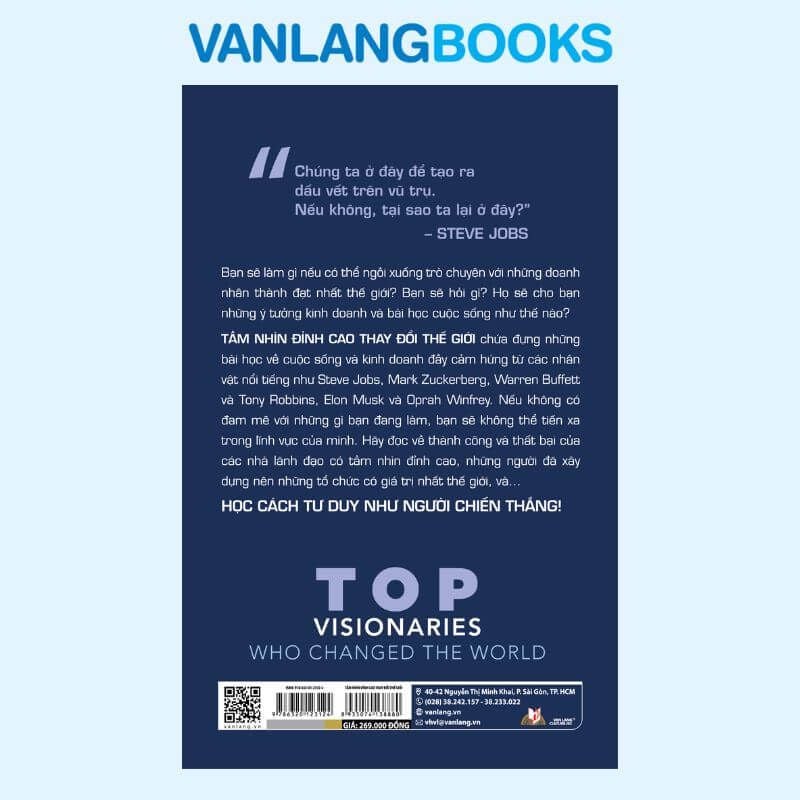 Tầm Nhìn Đỉnh Cao Thay Đổi Thế Giới - Vanlangbooks