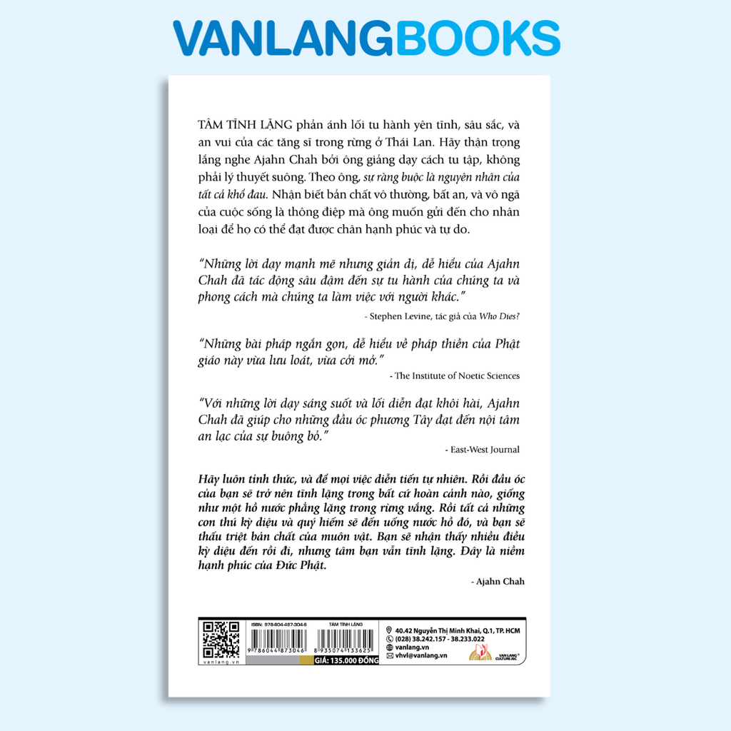 Tâm tĩnh lặng - Vanlangbooks