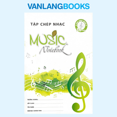 Tập Chép Nhạc (Màu Xanh Lá) - Vanlangbooks