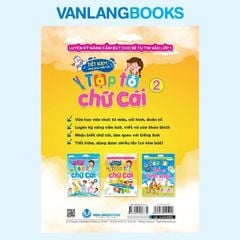 Tập Tô Chữ Cái T2 (Kèm Bút Lông Bảng) - Vanlangbooks