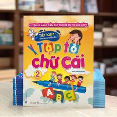 Tập Tô Chữ Cái T2 (Kèm Bút Lông Bảng) - Vanlangbooks