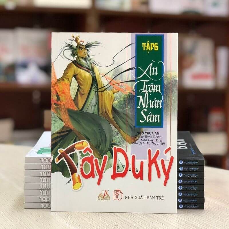 Sách Truyện Tranh Tây Du Ký T6 - Ăn Trộm Nhân Sâm - Vanlangbooks
