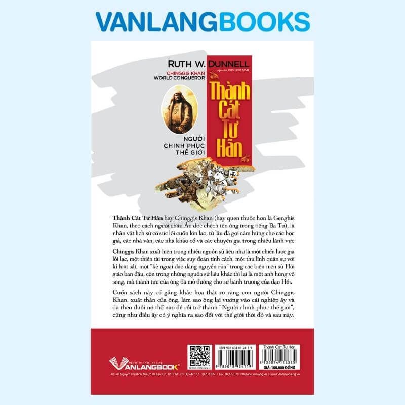 Thành Cát Tư Hãn - Người Chinh Phục Thế Giới - Vanlangbooks