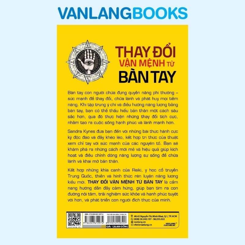 Thay Đổi Vận Mệnh Từ Bàn Tay - Vanlangbooks