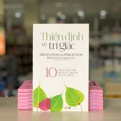 Thiền Định Về Tri Giác - (Tái Bản 2018) - Vanlangbooks