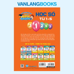 Thiên Tài Toán Học (3 - 4 Tuổi) - Học Số Từ 1-5 - Vanlangbooks