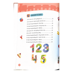 Thiên Tài Toán Học (3 - 4 Tuổi) - Học Số Từ 1-5 - Vanlangbooks