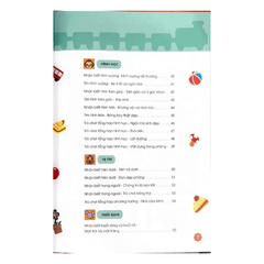 Thiên Tài Toán Học (3 - 4 Tuổi) - Khơi Nguồn Tư Duy Toán Học - Vanlangbooks