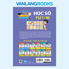 Thiên Tài Toán Học (4 - 5 Tuổi) - Học Số Từ 1-10 - Vanlangbooks