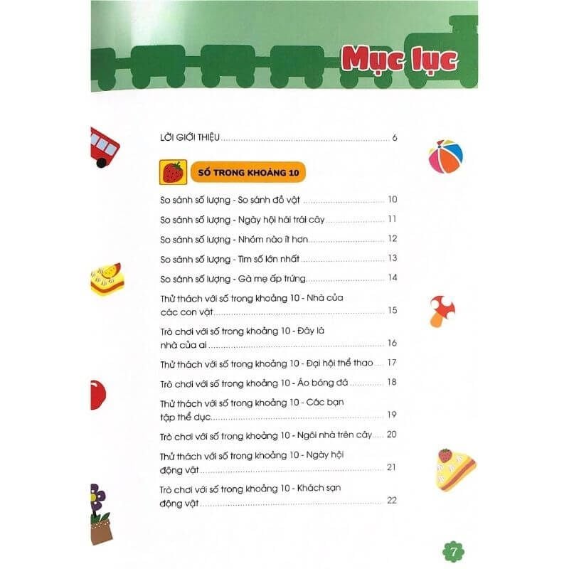 Thiên Tài Toán Học (4 - 5 Tuổi) - Học Số Từ 1-10 - Vanlangbooks