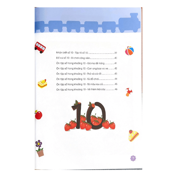 Thiên Tài Toán Học (4 - 5 Tuổi) - Nhận Biết Số Từ 5 - 10 - Vanlangbooks