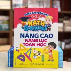 Thiên Tài Toán Học (4 - 5 Tuổi) - Nâng Cao Năng Lực Toán Học - Vanlangbooks
