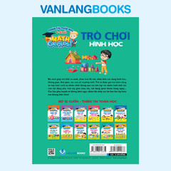 Thiên Tài Toán Học (4 - 5 Tuổi) - Trò Chơi Hình Học - Vanlangbooks