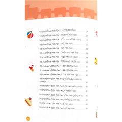 Thiên Tài Toán Học (4 - 5 Tuổi) - Trò Chơi Hình Học - Vanlangbooks