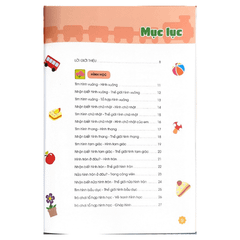 Thiên Tài Toán Học (4 - 5 Tuổi) - Trò Chơi Hình Học - Vanlangbooks