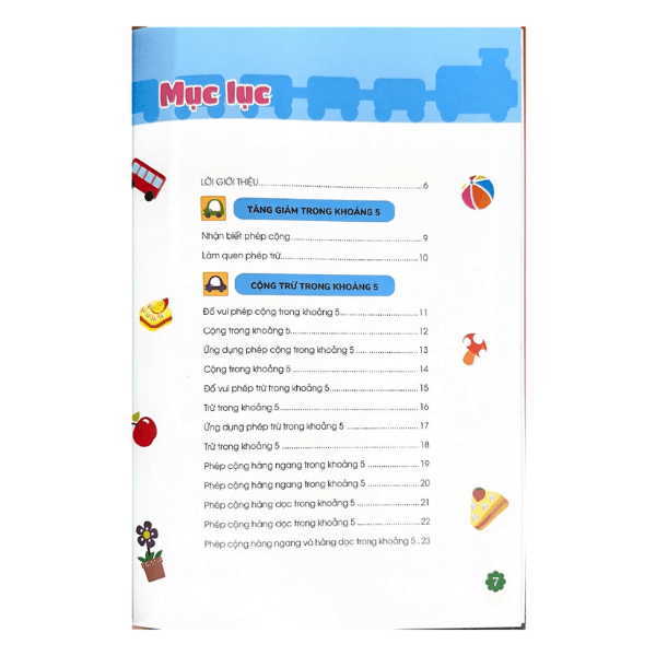 Thiên Tài Toán Học (5 - 6 Tuổi) - Làm Quen Với Phép Cộng Trừ - Vanlangbooks