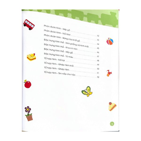 Thiên Tài Toán Học (5 - 6 Tuổi) - Phát Triển Tư Duy Hình Học - Vanlangbooks