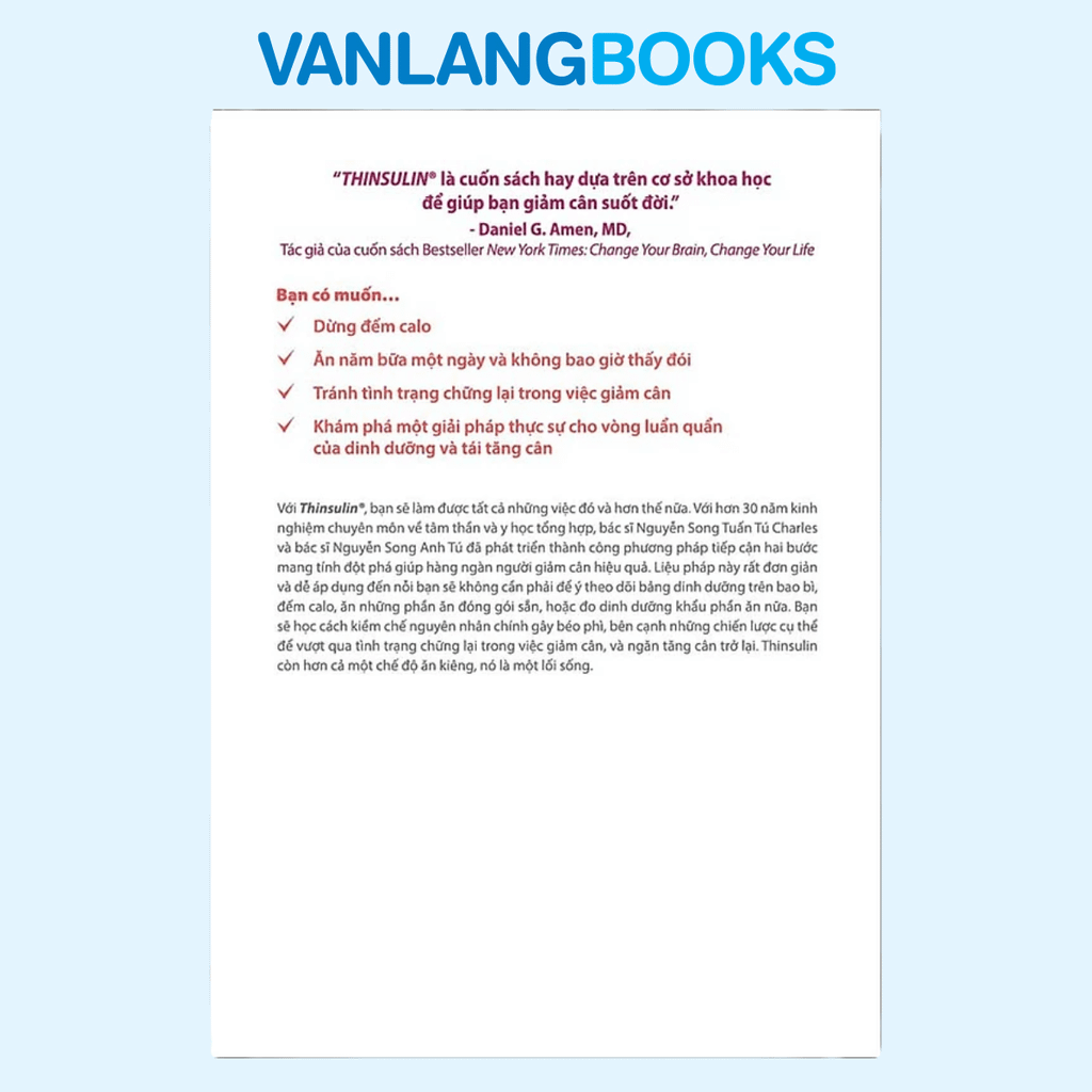 Thinsulin - Giảm Cân Và Đẹp Dáng Suốt Đời (Tái Bản 2025)