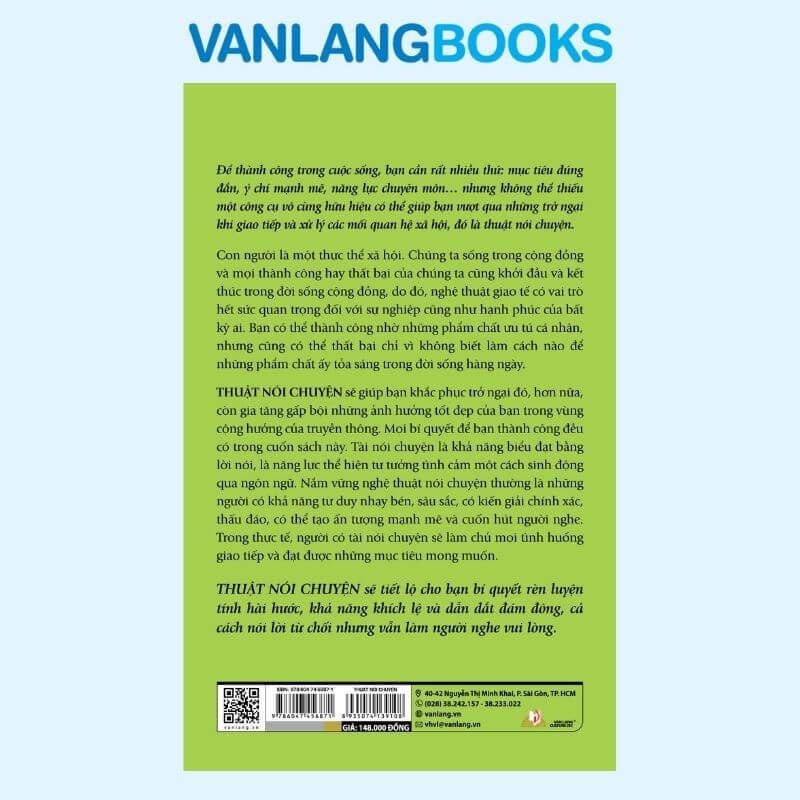 Thuật Nói Chuyện (Tái Bản 2026) - Vanlangbooks