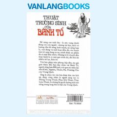 Thuật Trường Sinh Của Bành Tổ - Vanlangbooks
