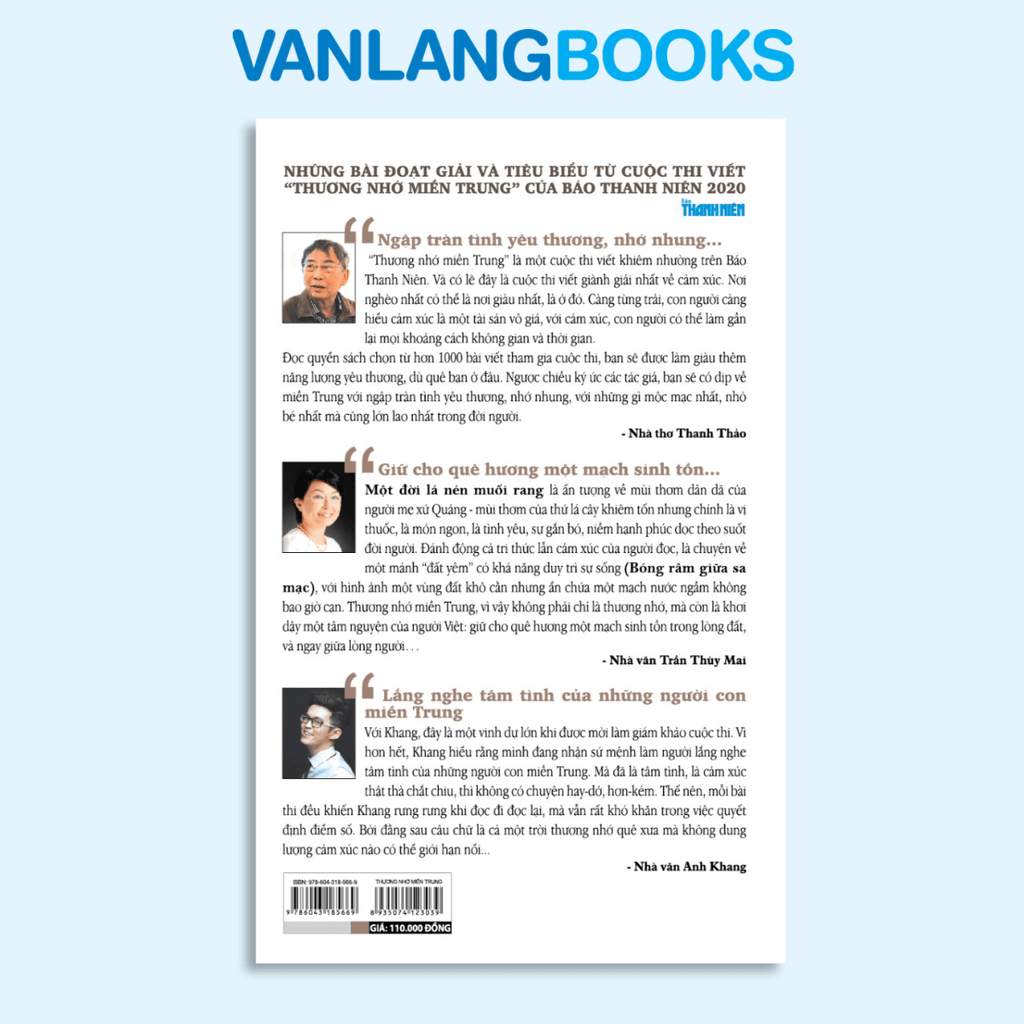 Thương Nhớ Miền Trung - Vanlangbooks