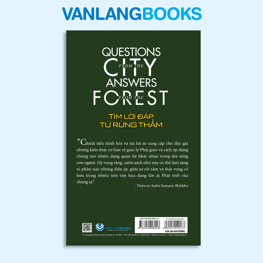Tìm Lời Đáp Từ Rừng Thẳm - Vanlangbooks