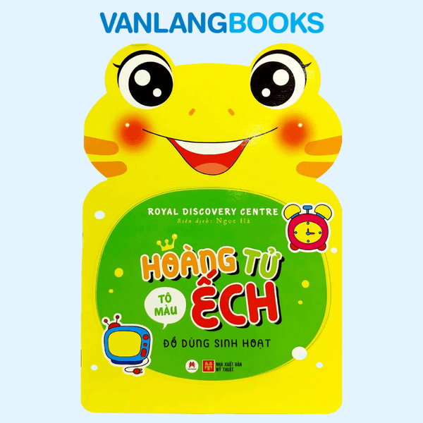Tô Màu Hoàng Tử Ếch - Đồ Dùng Sinh Hoạt