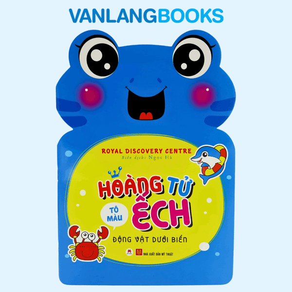 Tô Màu Hoàng Tử Ếch - Động Vật Dưới Biển