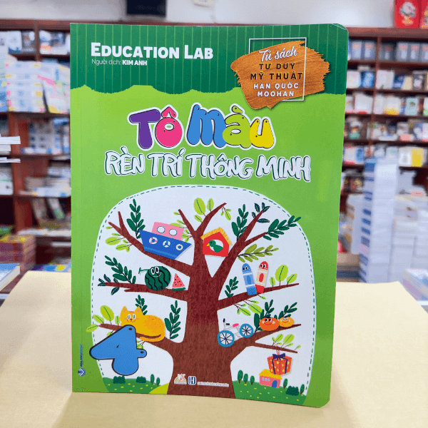 Tô màu rèn trí thông minh Tập 4 - Vanlangbooks