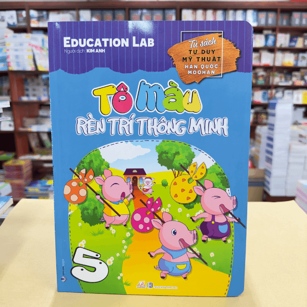 Tô Màu Rèn Luyện Trí Thông Minh Tập 5 - Vanlangbooks