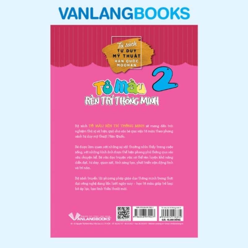 Tô Màu Rèn Trí Thông Minh Tập 2 - Vanlangbooks