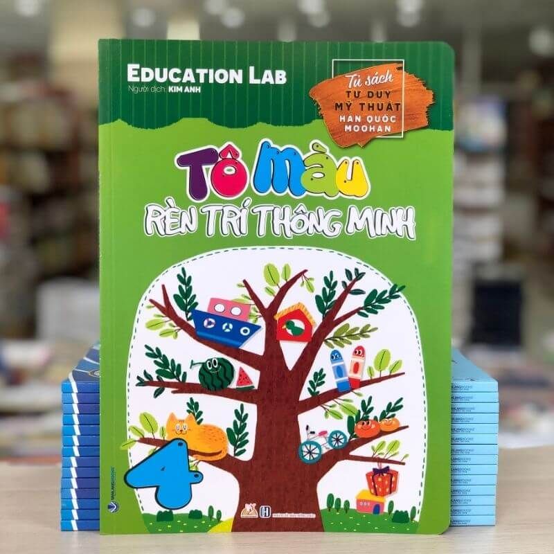 Tô Màu Rèn Trí Thông Minh Tập 4 - Vanlangbooks