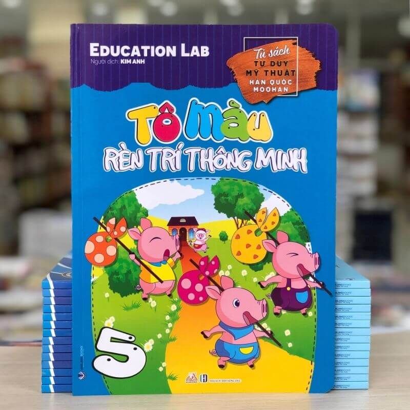 Tô Màu Rèn Luyện Trí Thông Minh Tập 5 - Vanlangbooks