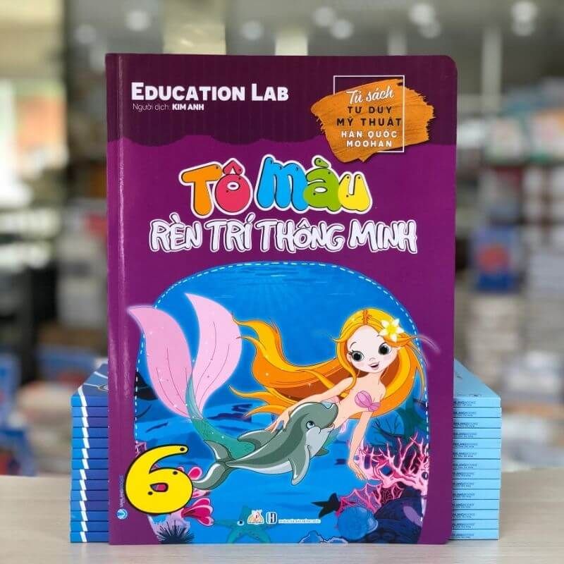 Tô Màu Rèn Luyện Trí Thông Minh Tập 6 - Vanlangbooks