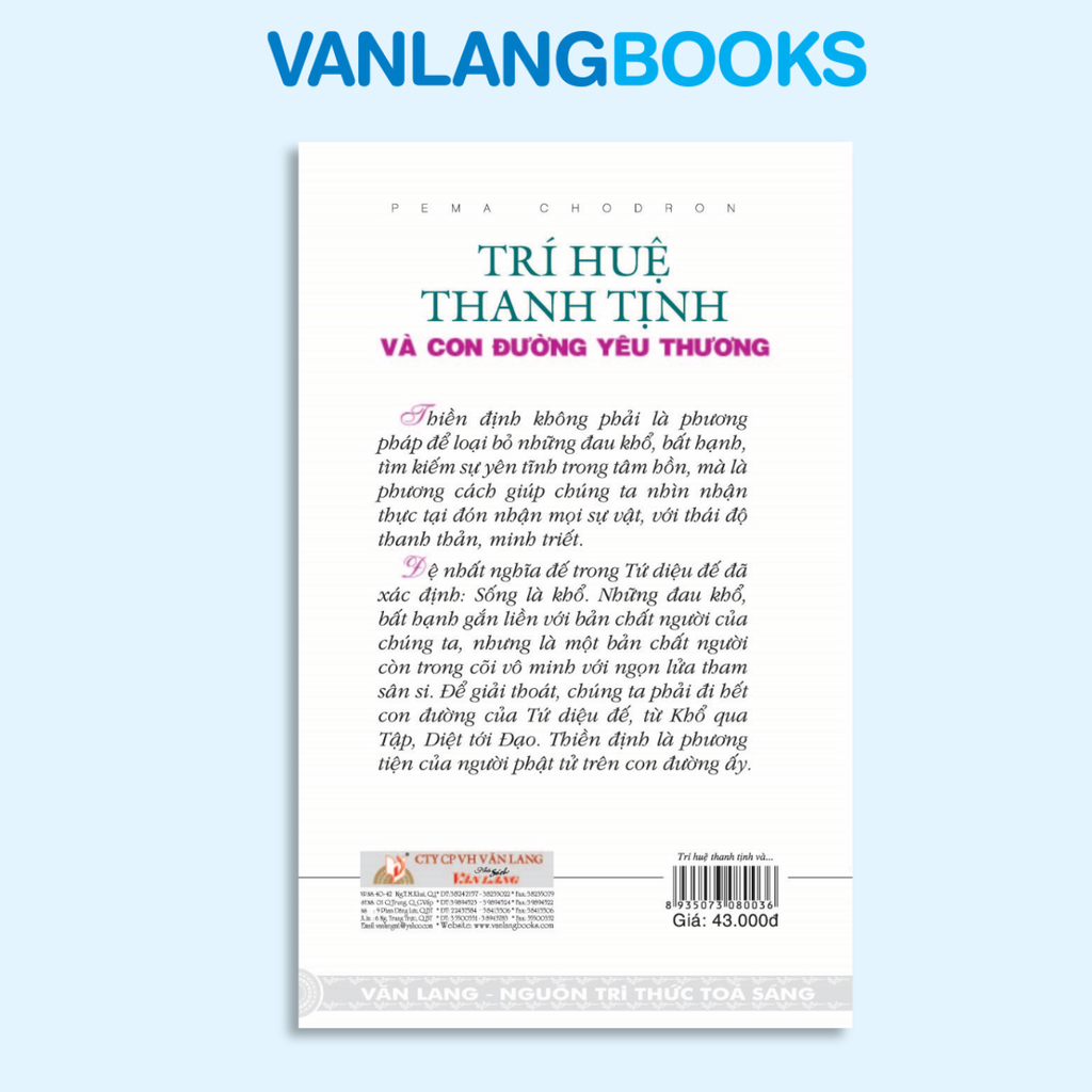 Trí Huệ thanh tịnh và con đường yêu thương - Vanlangbooks