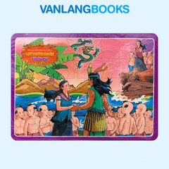 Tranh Ghép Hình Cổ Tích - Lạc Long Quân Và Âu Cơ