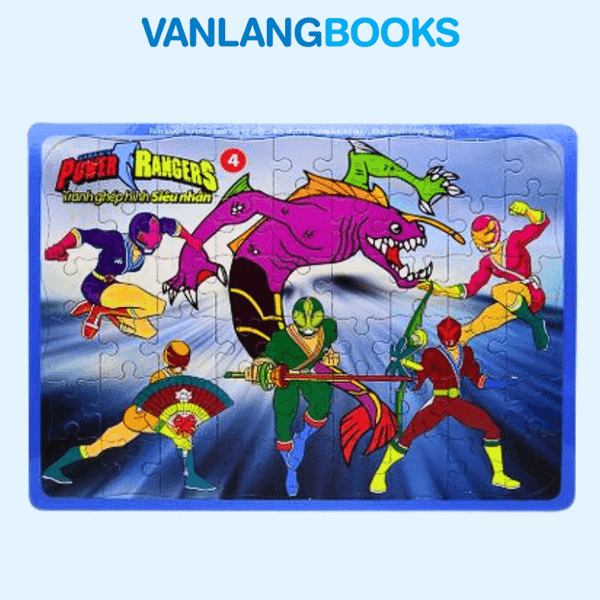 Tranh Ghép Hình Siêu Nhân Tập 4