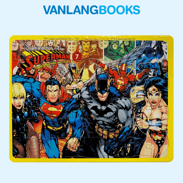 Tranh Ghép Hình Siêu Nhân Tập 7