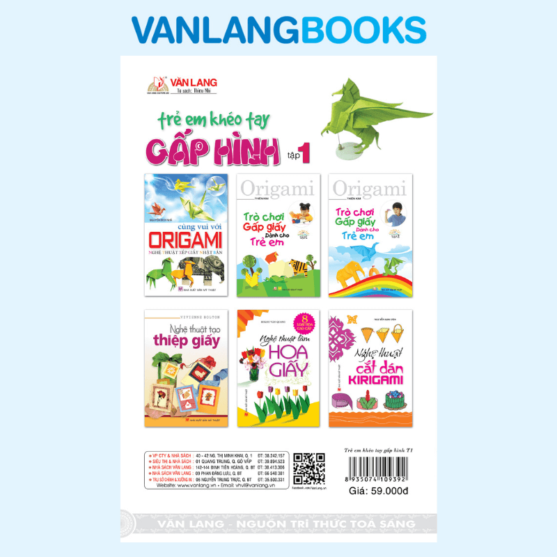 Trẻ Em Khéo Tay Gấp Hình - Tập 1 - Vanlangbooks