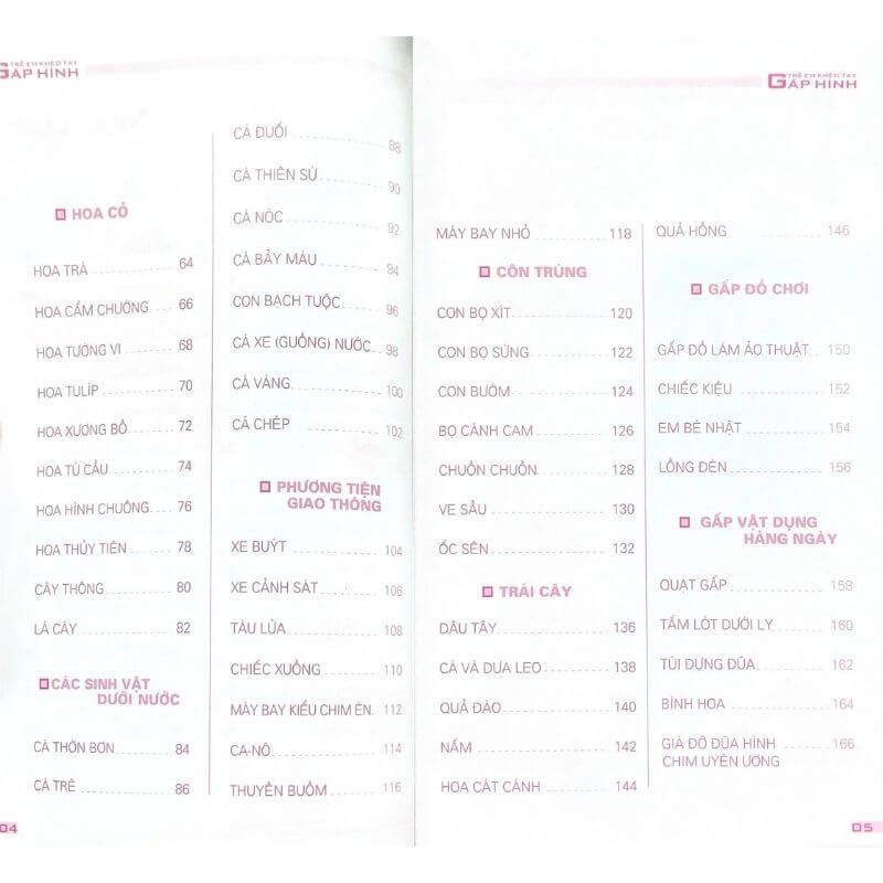 Trẻ Em Khéo Tay Gấp Hình - Tập 2 - Vanlangbooks