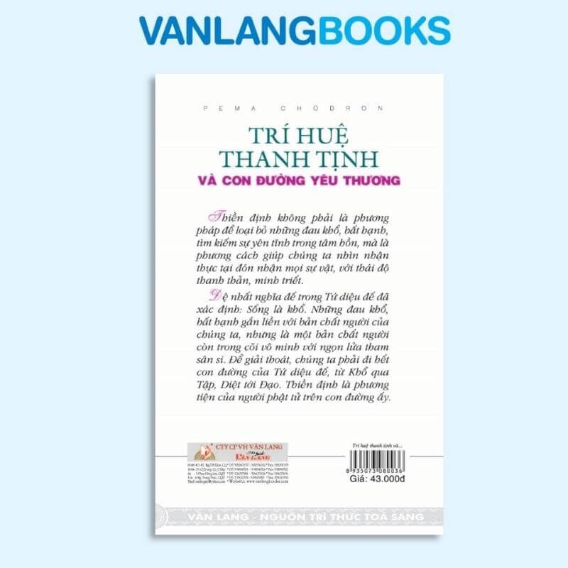 Trí Huệ Thanh Tịnh Và Con Đường Yêu Thương - Vanlangbooks