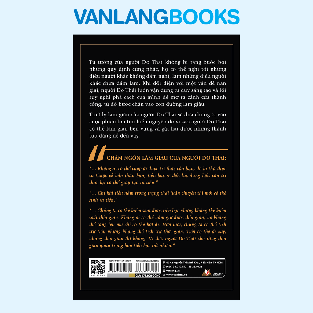 Triết Lý Làm Giàu Của Người Do Thái– (Tái Bản 2025) – Vanlangbooks