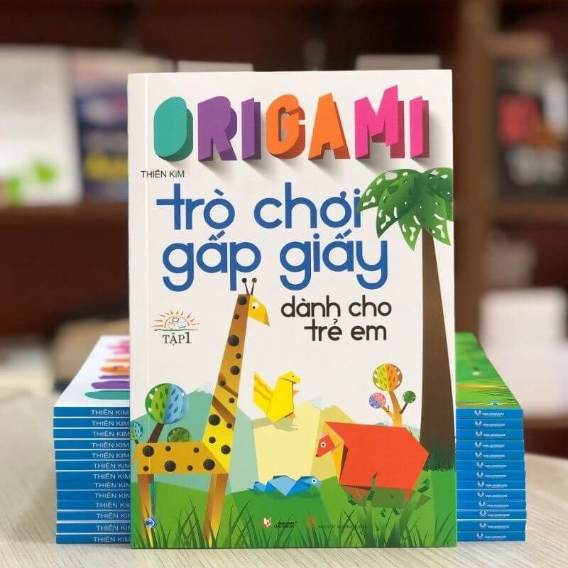 Origami - Trò Chơi Gấp Giấy Dành Cho Trẻ Em Tập 1 (Tái Bản 2023) - Vanlangbooks